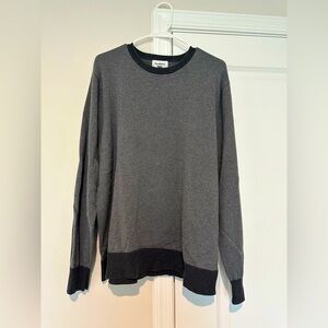 Goodfellow & Co Men's Charcoal and Black Crewneck Sweater